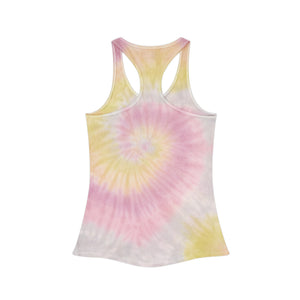 Tie Dye Racerback Tank Top Bees at Work