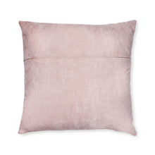 Load image into Gallery viewer, Square Pillow - Pink Back/Asian Garden Front