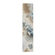 Load image into Gallery viewer, Table Runner (Cotton, Poly) Blue Agate