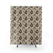 Load image into Gallery viewer, Shower Curtain Celestial Toile