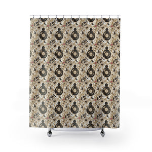 Shower Curtain Celestial Toile