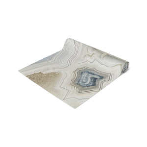 Table Runner (Cotton, Poly) Blue Agate