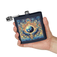 Load image into Gallery viewer, Artistic Stainless Steel Flask - 6oz Gulf of Equity