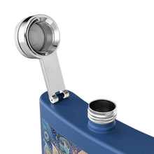 Load image into Gallery viewer, Artistic Stainless Steel Flask - 6oz Gulf of Equity