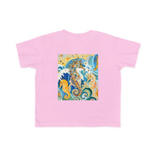 Load image into Gallery viewer, Seahorse Splash Toddler Tee - Cute Sea Life Design for Kids