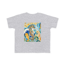 Load image into Gallery viewer, Seahorse Splash Toddler Tee - Cute Sea Life Design for Kids