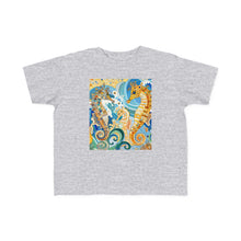 Load image into Gallery viewer, Seahorse Splash Toddler Tee - Cute Sea Life Design for Kids