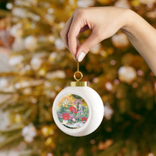 Load image into Gallery viewer, Christmas Ball Botanical Garden Ornament