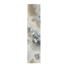 Load image into Gallery viewer, Table Runner (Cotton, Poly) Blue Agate