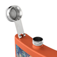 Load image into Gallery viewer, Artistic Stainless Steel Flask - 6oz Gulf of Equity