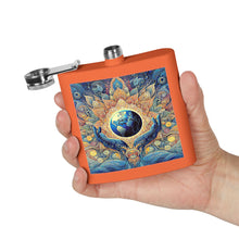 Load image into Gallery viewer, Artistic Stainless Steel Flask - 6oz Gulf of Equity