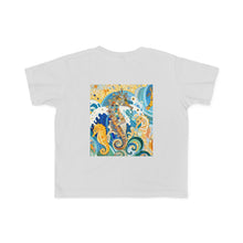 Load image into Gallery viewer, Seahorse Splash Toddler Tee - Cute Sea Life Design for Kids