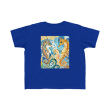 Load image into Gallery viewer, Seahorse Splash Toddler Tee - Cute Sea Life Design for Kids