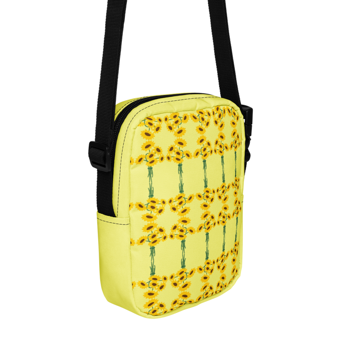 Utility Crossbody Bag Sunflowers