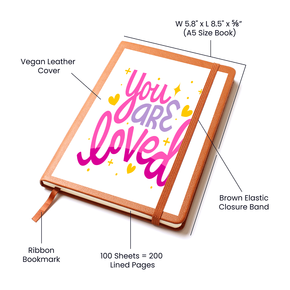 Adorable "You Are Loved" Journal