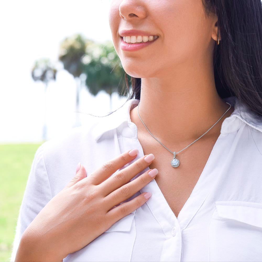 Christmas Eternal Hope and Happiness Necklace