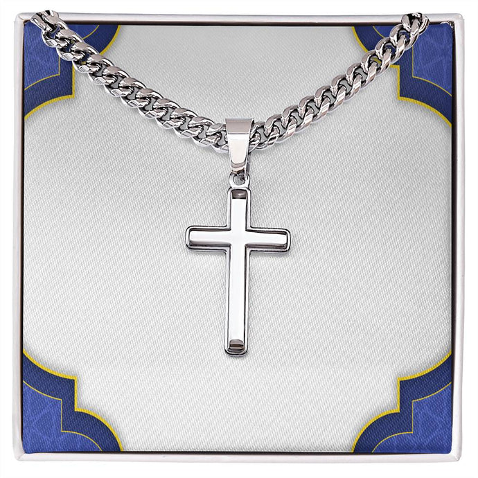 Artisan Cross Cuban Chain