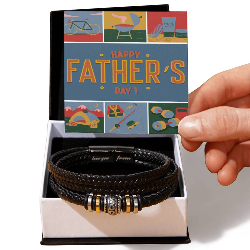 Father's Day XOXO Bracelet
