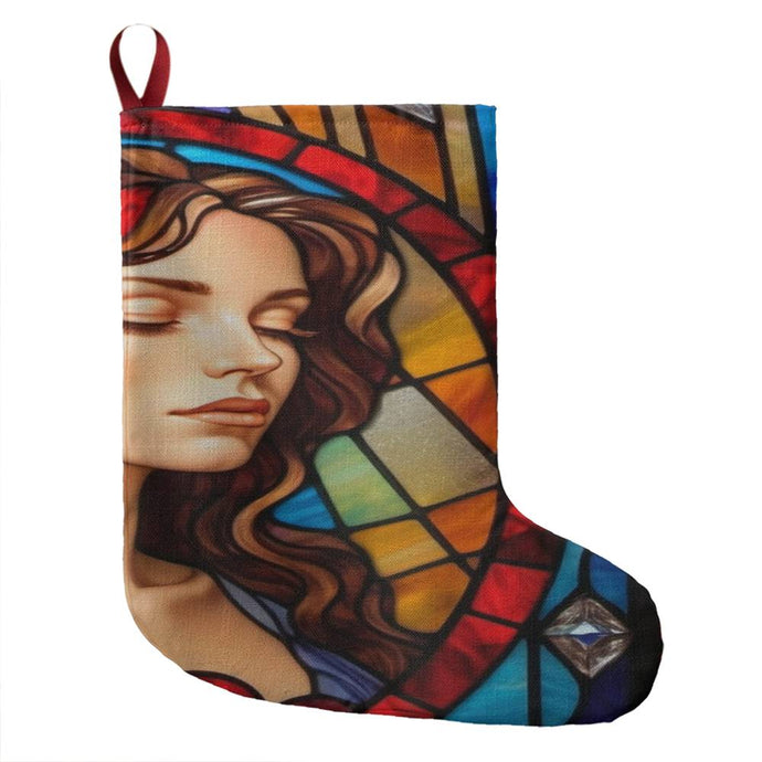 Christmas Stocking Gwendolyn's Glass Heart