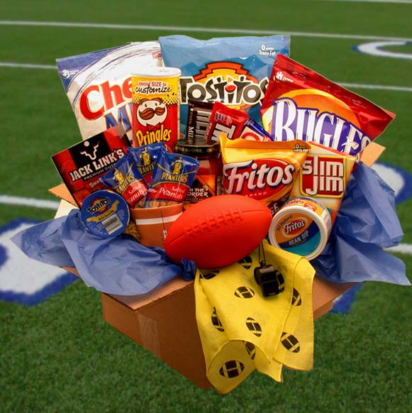 Touchdown Game Time Snacks Care Package