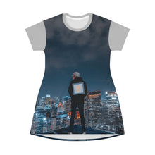 Load image into Gallery viewer, Print T-Shirt Dress Edge limited edition