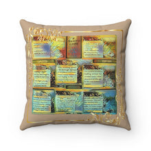 Load image into Gallery viewer, Sandy Sail Along Square Pillow from the G.S. Harvey Collection