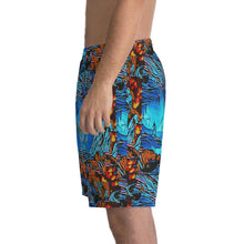 Load image into Gallery viewer, Men&#39;s Elastic Beach Shorts (AOP)