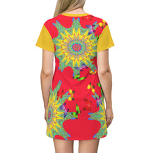 Load image into Gallery viewer, All Over Print T-Shirt Dress